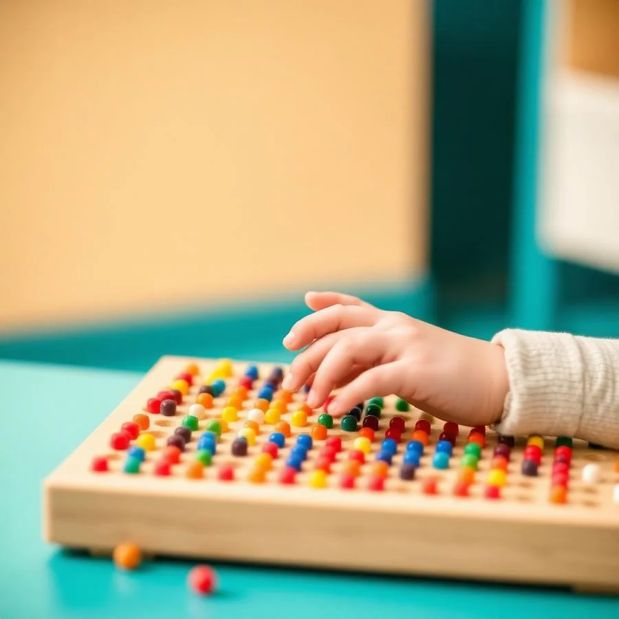 Occupational therapy fine-motor play