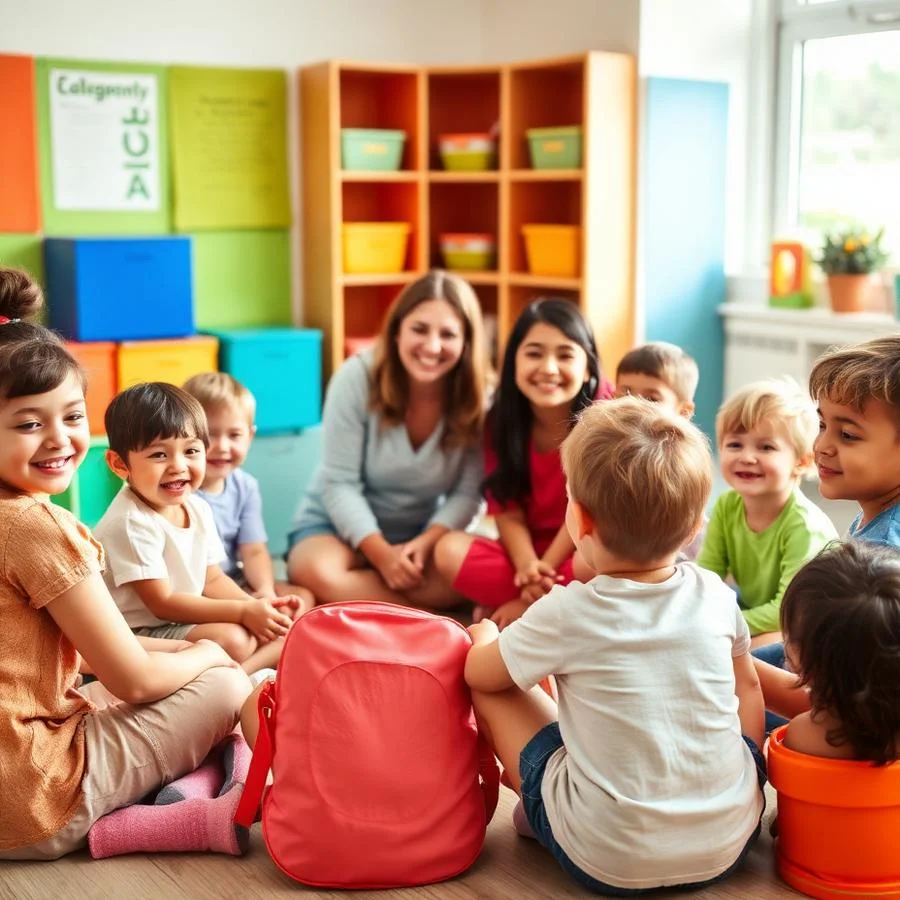 Speech session with a child